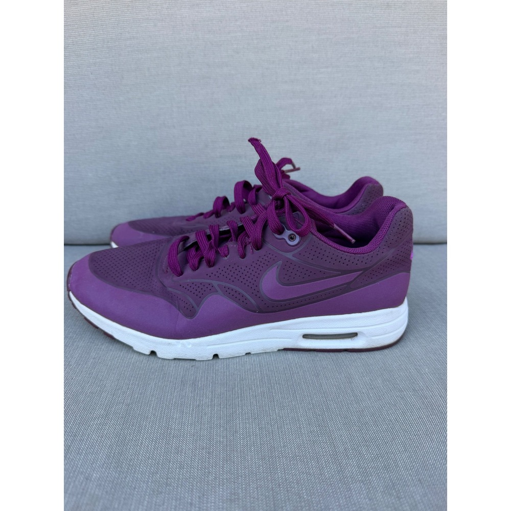 Nike Air Max 1 Ultra Moire Purple Sneakers Mulberry Womens 8.5 Streetwear Retro
